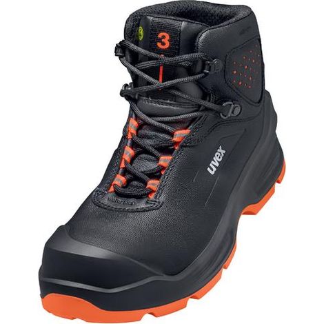 uvex Stiefel 3 S3 schwarz orange Weite 11 Gr. 38 (1/2)