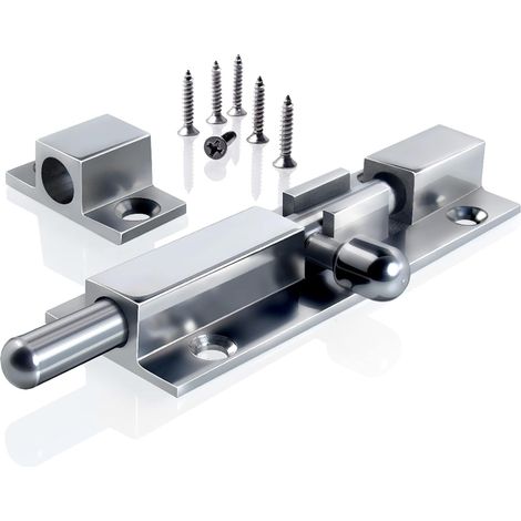 Verrou coulissant en acier inoxydable amélioré de 7,6 cm (3 pouces)