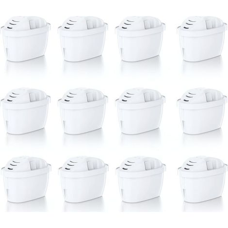 Filterkartusche für BRITA MAXTRA+ kompatiblen Wasserfilterkrug, 12er-Packung, sparsam und effizient