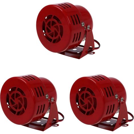 sirenas antiaéreas de 12 V para automóviles y camiones, estilo vintage, accionadas por motor, para bomberos y rescate en Estados Unidos. (1/5)
