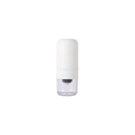 Macinacaffè elettrico portatile, ricaricabile tramite USB, adatto per uso domestico, esterno e professionale, con impostazioni di macinatura regolabili per macinare i chicchi di caffè. - Crezuo