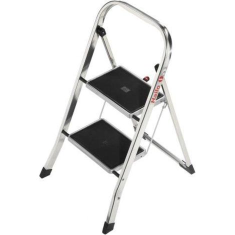 HAILO 4392-801 TABURETE DE ALUMINIO K60 STANDARDLINE (2 PELDAÑOS) Nº DE PELDAÑOS 2