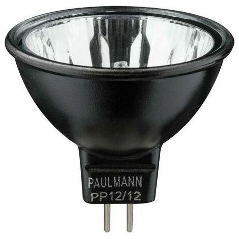 832.12 Ampoule GU5,3 Halogène Akzent 12v 2900K - 4000H - Aluminium NOIR