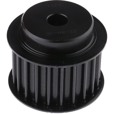 Poulie pour courroie crantée en Acier 22 dents , pas de 8mm, alésage 12mm ( Prix pour 1 )