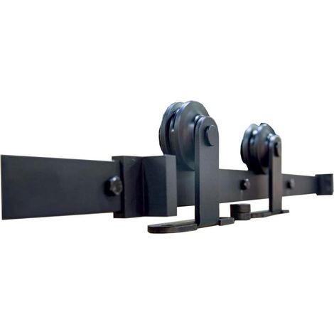 Kit coulissant design noir KC100 - EUROWALE (1/2)