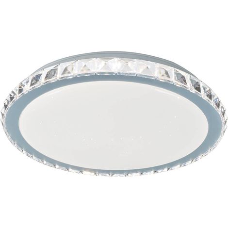 Plafonnier rond 40,5 cm LED 24W chrome Cressida Rabalux (1/3)