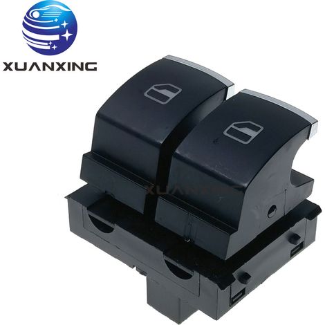 Interrupteur de lève-vitre 4 broches 5K3959857 5K3959857A compatible avec Volkswagen Polo et Golf (1/5)