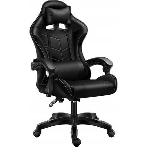 Extremes Gaming-Stuhl von Game, Kunstleder, schwarz, FG-010 (1/4)