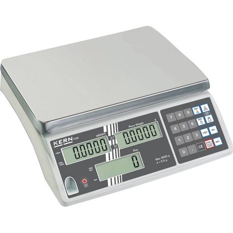 Kern - Balance de comptage lecture 1 g portée 15 kg 30.000 Points - CXB15K1 (1/4)
