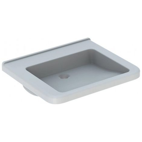 Geberit Renova Nr. 1 Comfort, lavabo encastré, 650x550 mm, sans