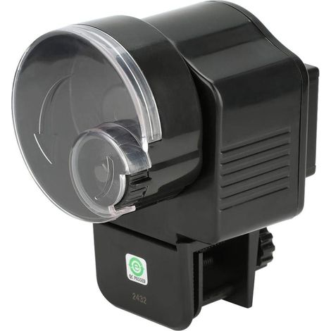 MIMOSON-Distributeur automatique compact de nourriture pour poissons Distributeur de nourriture pour poissons Outil d'alimentation Mangeoire pour poissons Mangeoire pour aquarium Distributeur de (1/5)