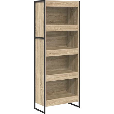 Maison Exclusive - Bücherregal Sonoma 60 x 30 x 155 cm Holzwerkst