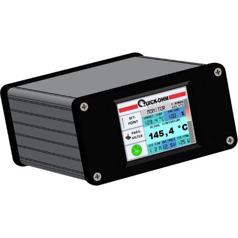 QuickCool QC-PC-PID-01 Peltier-Controller  12 V/DC, 24 V/DC 8 A  (L x B x H) 126 x 106.5 x 56.5 mm