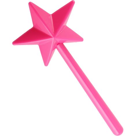 Niedlicher Salz- und Pfefferstreuer aus Kunststoff, praktische Pentagrammform, rosa (1/5)