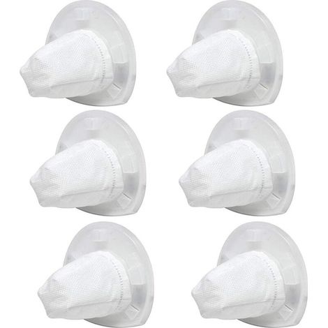 6 Pièces Filtre fines particules d'aspirateur compatibles avec aspirateur à main sans fil Black & Decker VF110 (1/5)