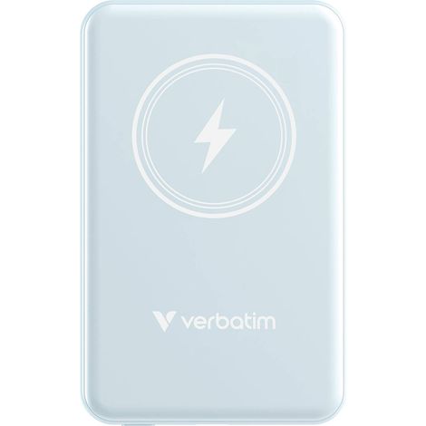 Verbatim Charge 'n' Go Magnetic Wireless Powerbank (batterie supplémentaire) 5000 mAh Fast Charge, Quick Charge 3.0, Power Delivery 3.0, Adaptive Fas W996693 (1/5)