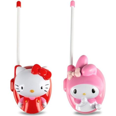 Talkie-walkie 3D - LICENCE ENFANTS - Hello Kitty - 4 ans et plus (1/2)