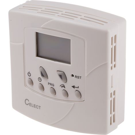 Thermostat avec Ecran LCD avec rétroéclairage RS PRO, 10A, 240 V c.a. ( Prix pour 1 ) (1/3)