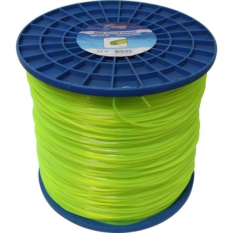 Kawapower Hilo de nylon cuadrado 3 mm 153 m