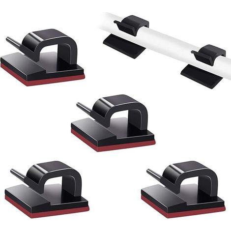 50 selbstklebende Kabelclips für eine ordentliche Kabelorganisation (1/5)