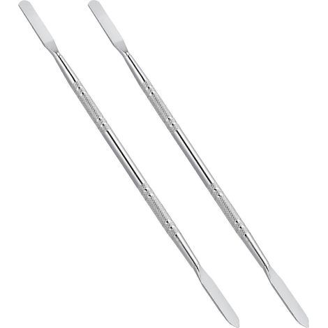 Set aus 2 spudgerartigen Öffnungsreparaturwerkzeugen, dünnen und langen doppelseitigen Hebeln, manuelle Demontagewerkzeuge für Mobiltelefone, Tablets und Laptops (1/4)