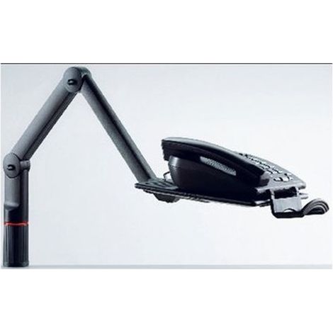 Novus Office TalkMaster 710+005 Braccio portatelefono orientabile Regolabile in altezza, Girevole, Estensibile Antracit