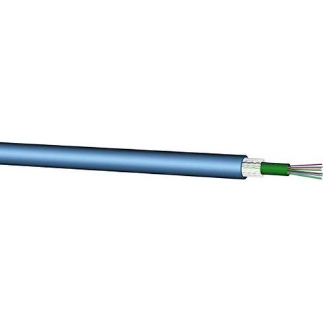 Prysmian Group Câble à Fibre Optique 12FO OS2 Diélectrique Intérieur/Extérieur ECA Bleu - 60011299