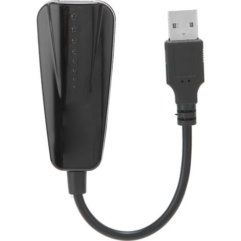 Adaptateur USB vers Ethernet 2.0, Convertisseur LAN 10/100 Mbps Compatible Windows Linux Mac OS (1/5)