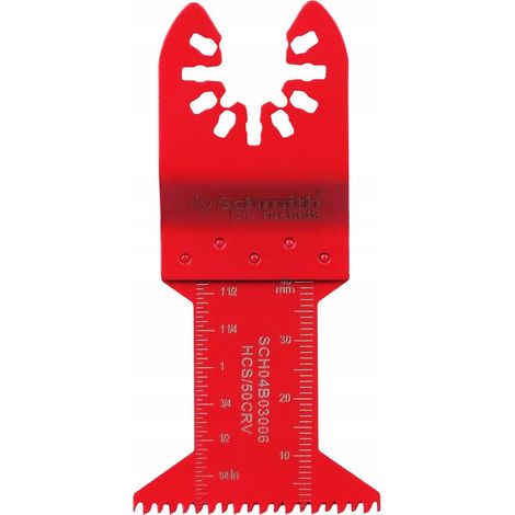 Lame de scie plongeante pour bois, grain grossier HCS 44x40mm 50CRV Schmith (1/2)