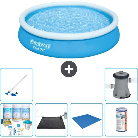 Bestway Piscina Bestway Fast Set Rotonda - 366x76 cm - 7-pezzi  S21996 (1/5)