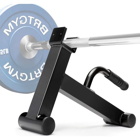 Jack D'haltères, Cric De Soulevé De Terre Avec Poignée Antidérapante, Idéal Pour Décharger Et Changer Les Plaques De Poids, Conçu Pour Le Soulevé De Terre, Le Powerlifting, La Musculation, Etc (1/5)