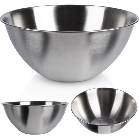 Bol de cocina de acero inoxidable de 21,5 cm, 1,9 l (1/5)
