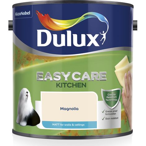 Dulux Easycare Kitchen Matt Emulsion Paint - 2.5L - Magnolia