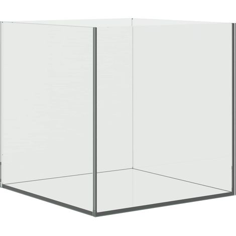 Aquarium mit Speicher Transparent 30 x 30 x 30 cm Glas vidaXL