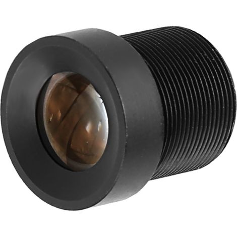 Objectif de carte de caméra haute définition, focale de 12 mm, pièces de surveillance CCTV de sécurité (1/5)