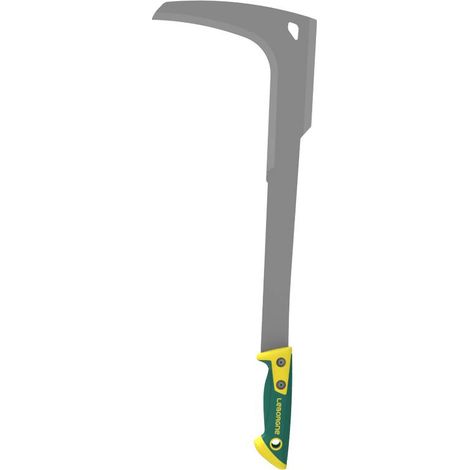 Leborgne – Serpe coupe-ronces 60 cm – Manche bi-matière – Taillant courbé pour défrichage et débroussaillage – Main hors de portée des épines