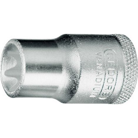 Gedore  llave  de  vaso  TX  19  1/2″  E10  x  38  mm  -  6145720 (1/5)