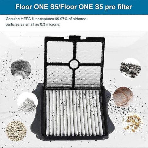 Rollers brosse rechange et filtres pour Tineco sol ONE S5/sol One S5 Pro sans fil humide sec aspirateur brosse (1/5)