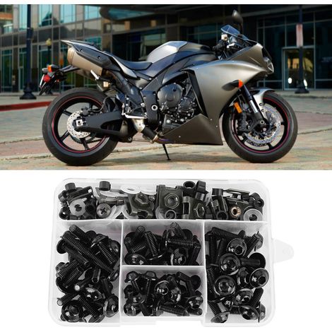 177-teiliges Motorradschrauben-Set, Verkleidungsclips, Universal M5 M6, passend für Honda Sportmotorräder (1/5)