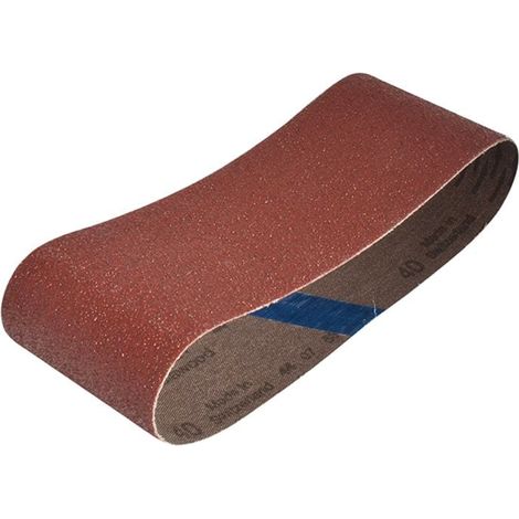 Faithfull 009484 Cloth Sanding Belt 457 x 75mm 60G (Pack 3) FAIAB75457C
