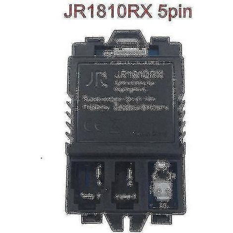 Récepteur de télécommande Bluetooth pour véhicules électriques pour enfants, contrôleur de démarrage progressif, compatible avec Jr1958rx/1858rx/1738rx (1/5)