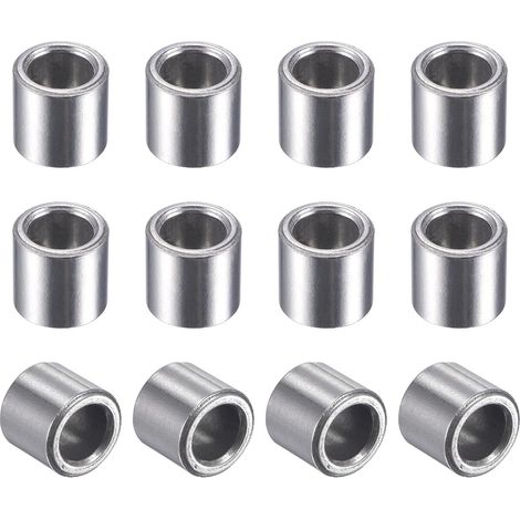 Douilles de Guidage 8mm - Lot de 12 - Fer Fritté Autolubrifiant - Réduction Frottement Linéaire - Machines Industrielles - 8x12x12mm (1/5)