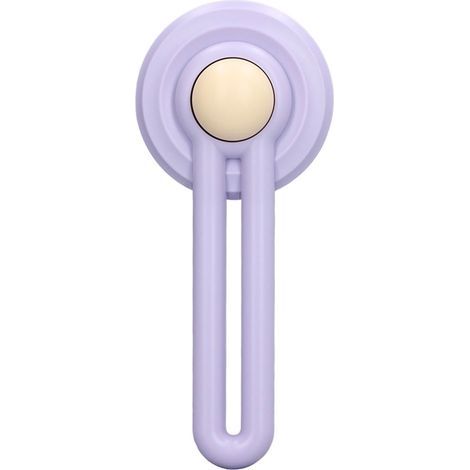 Pet grooming comb, portable hair removal comb, self-cleaning multi-functional brush for cats and dogs (purple) - AquaForge (1/5)