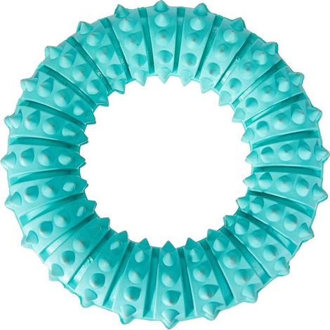 Jouets de dentition en caoutchouc naturel, 12 cm de diamètre, adaptés aux chiots, lot de 3. (1/5)