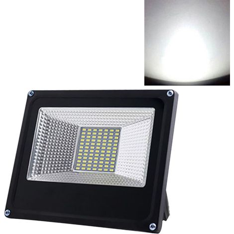 30 W LED-Flutlicht, 6000 K, wasserdicht, Aluminium, für den Außenbereich, geeignet für Garten, Hof, Stadion, Spielplatz, 12–85 V (1/5)