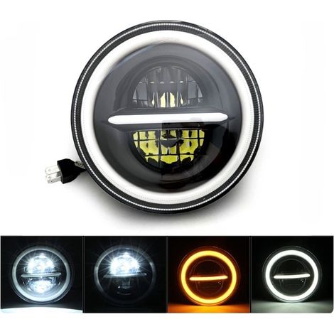 Fanale anteriore 7"" Full LED Q 1 pz (1/5)