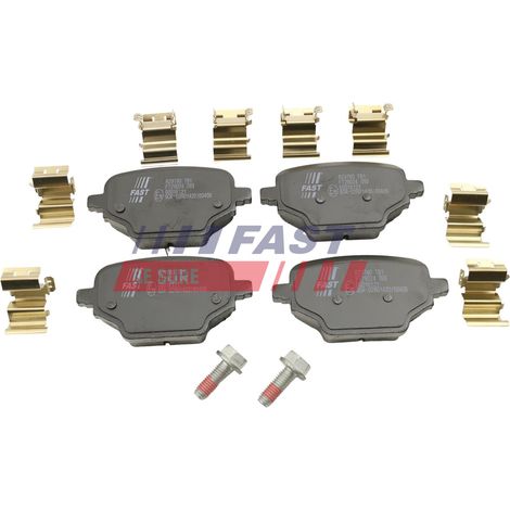 Pastiglie freno rapide FT29024 POSTERIORI (1/2)
