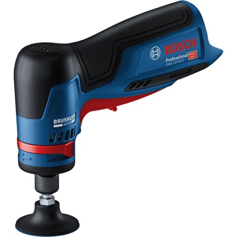 Bosch Professional 12V System GWG 12V-50 S - Lijadora angular a batería (Brushless, alto par, velocidad variable, 5 velocidades)