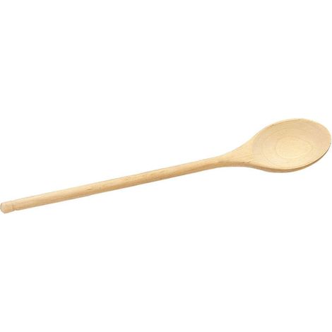 Cuchara oval de madera 35 cm