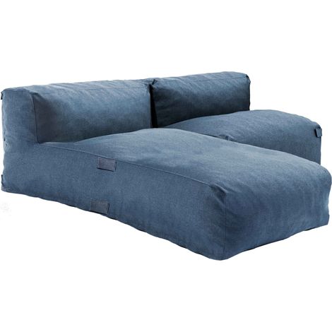 Salon de jardin modulable 2 places bleu pacific - Mixi
